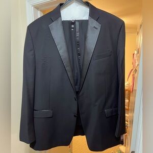 Black tuxedo suit